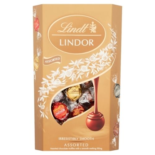 LINDT ASSORTED TRUFFLES 600G-XMAS