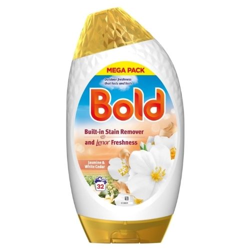 BOLD JASMINE & WHITE CEDAR LAUNDRY DETERGENT GEL 32W 1.056L