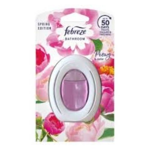 FEBREZE BATHROOM AIR FRESHENER LIQUID MEMBRANE PEONY & CEDAR 7.5ML