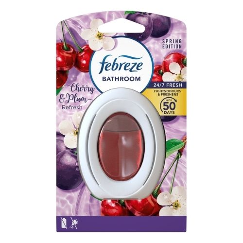 FEBREZE BATHROOM CONTINUOUS AIR FRESHENER SUGARPLUM DELIGHT 7.5ML