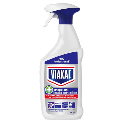 VIAKAL PROFESSIONAL REGULAR SPRAY LIMESCALE REMOVER 750ML