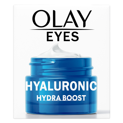 OLAY HYALURONIC 24 PEPTIDE EYES FRAGRANCE FREE NON-UV DAY FACE GEL 15ML
