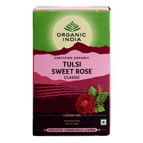 ORGANIC INDIA TULSI SWEET ROSE CLASSIC 18S