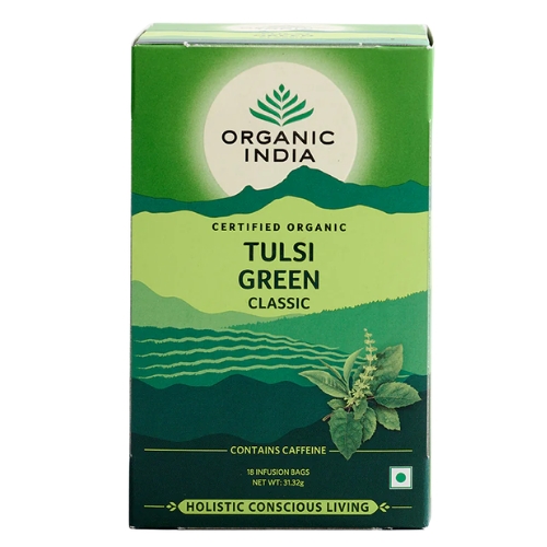 ORGANIC INDIA TULSI GREEN  CLASSIC 18S