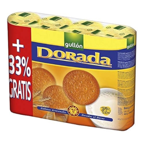 GULLON DORADA MARIA 3+1 IN BAG 33% FREE 800G