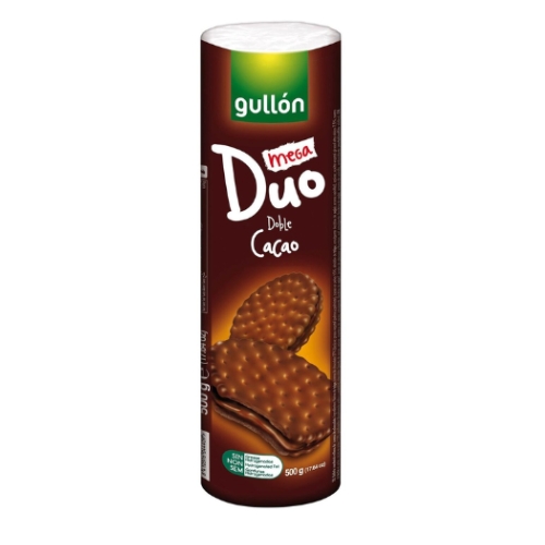 GULLON DOUBLE CHOCO MEGA DUO 500G