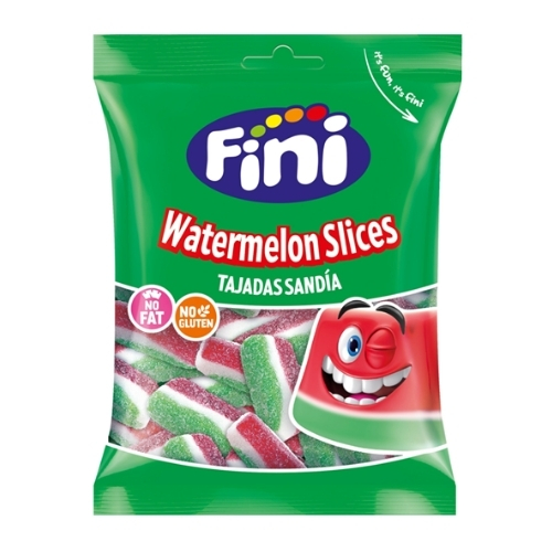 FINI HALAL FIZZY WATERMELON SLICES BAG 75G