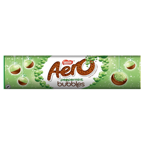 AERO BUBBLES PEPPERMINT GIANT TUBE 70G-XMAS
