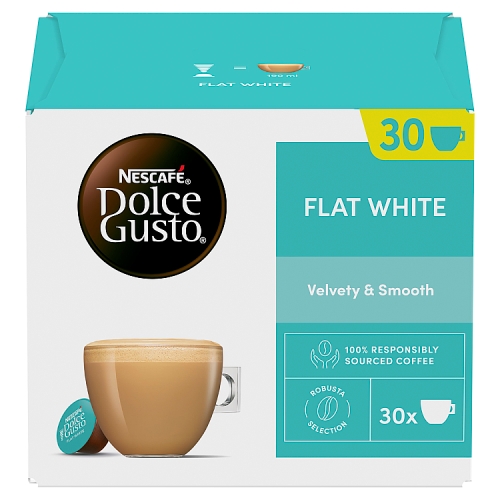 NESCAFE DOLCE GUSTO FLAT WHITE 30CAP 351G