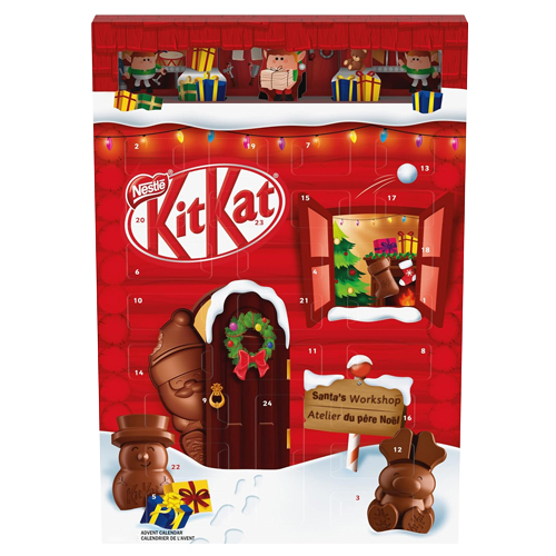KITKAT ADVENT CALENDAR 85G-XMAS