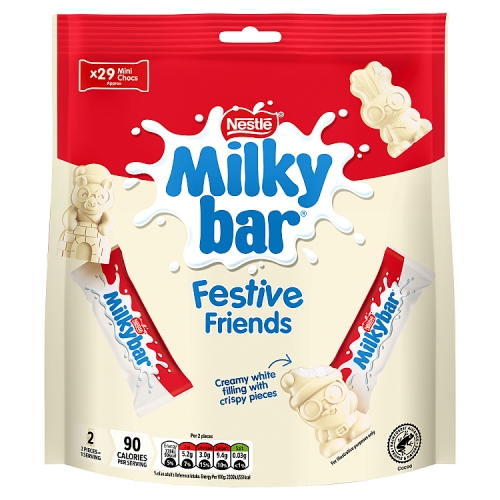 MILKYBAR FESTIVE FRIEND POUCH 262G-XMAS