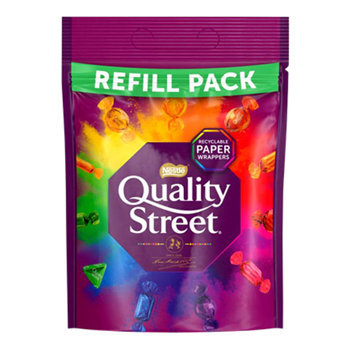 QUALITY STREET REFILL BAG 685G-XMAS