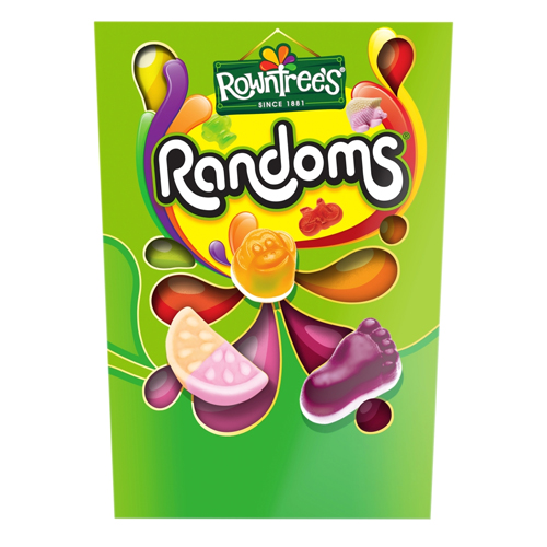 ROWNTREES RANDOMS CARTON 320G-XMAS