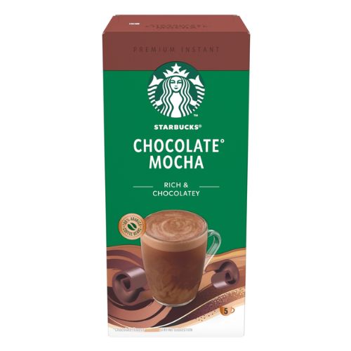 STARBUCKS CHOCOLATE MOCHA INSTANT COFFEE 5SAC 110G