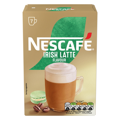 NESCAFE IRISH LATTE 7PK 138.6G