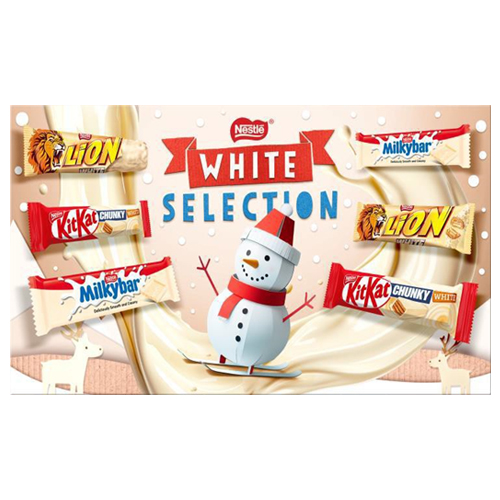 NESTLE WHITE SELECTION BOX 10X190G-XMAS
