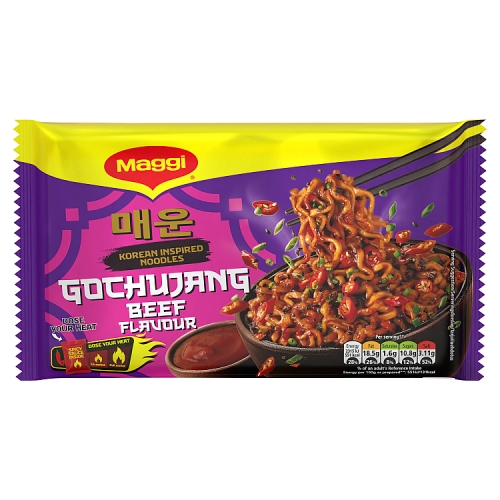 MAGGI KOREAN INSPIRED NOODLES GOCHUJANG BEEF 130G