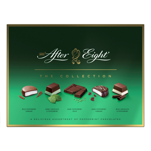 AFTER EIGHT MINT COLLECTION BOX 199G-XMAS