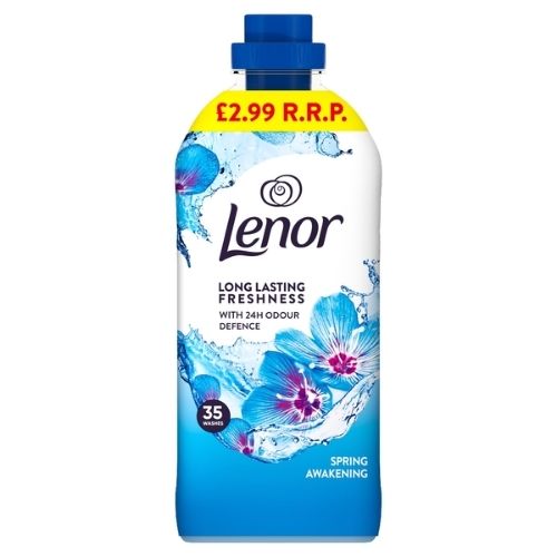 LENOR SPRING AWAKENING FABRIC CONDITIONER 35W PMP £2.99 1.155L