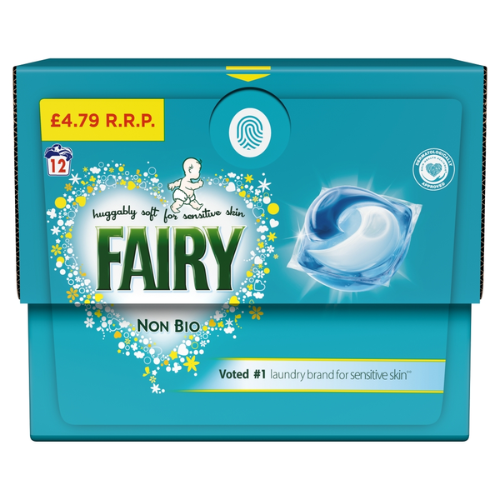 FAIRY NON BIO PODS PMP £4.79 12W