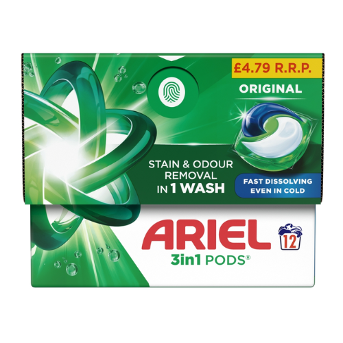 ARIEL ORIGINAL ALL IN 1 PODS PMP £4.79 12S