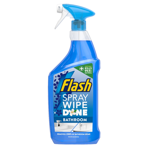 FLASH SPRAY WIPE DONE BATHROOM CLEANING SPRAY 800ML