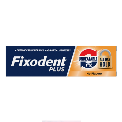 FIXODENT PLUS UNBEATABLE BITE NO FLAVOUR 40G