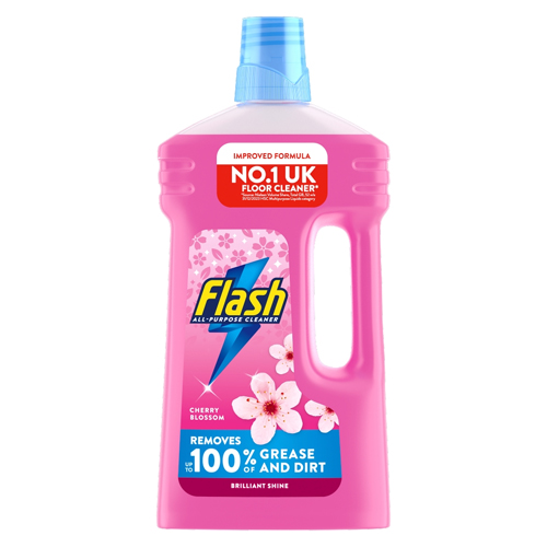 FLASH MULTIPURPOSE FLOOR LIQUID CLEANER CHERRY BLOSSOM 1L
