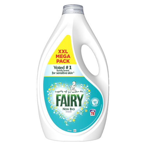 FAIRY NON BIO LIQUID FOR SENSITIVE SKIN 78W 2.418L