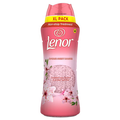 LENOR BEADS CHERRY BLOSSOM & ROSE WATER 495G
