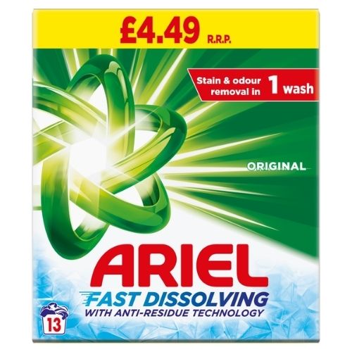 ARIEL POWDER ORIGINAL PMP £4.49 13W 715G