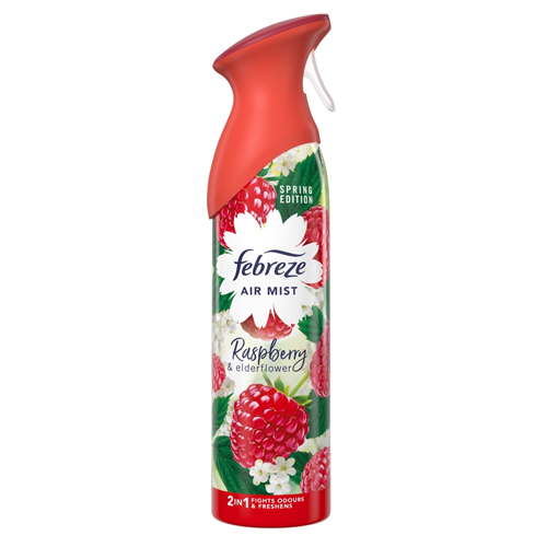 FEBREZE AIR FRESHENER RASPBERRY AND ELDERFLOWER 185ML