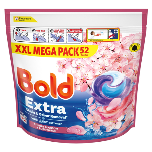 BOLD ALL-IN-1 PLATINUM+ CHERRY BLOSSOM PODS 52W