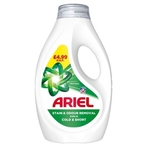 ARIEL WASHING LIQUID ORIGINAL PMP £4.99 24W