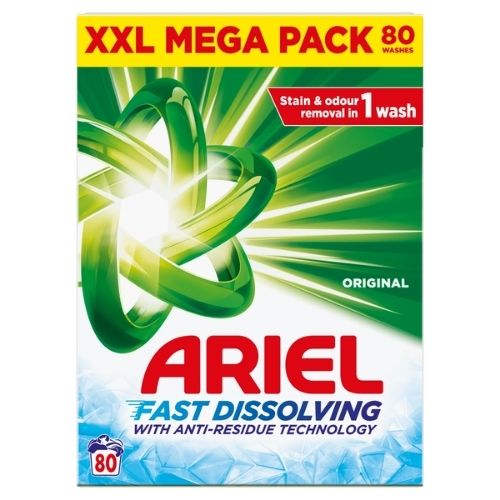 ARIEL WASHING POWDER ORIGINAL 80W 4.4KG