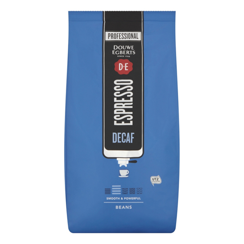 DOUWE EGBERTS DECAF ESPRESSO COFFEE BEANS 500G