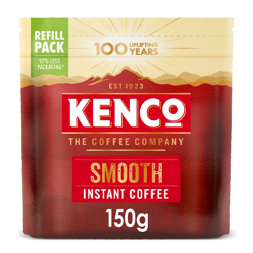 KENCO SMOOTH INSTANT COFFEE REFILL 150G