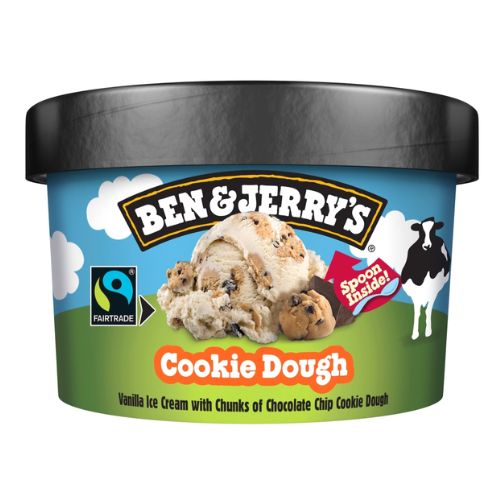 BEN & JERRY'S  ICE CREAM COOKIE DOUGH 100ML
