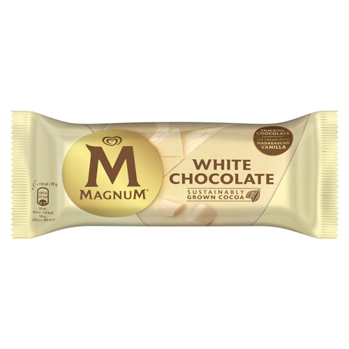MAGNUM WHITE CHOCOLATE ICE CREAM STICK 110ML