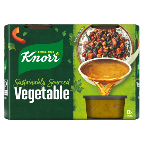 KNORR STOCK POT VEGETABLE 8S 224G