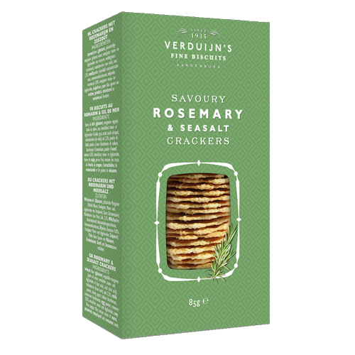 VERDUIJN'S ROSEMARY CRACKERS WITH SEA SALT 75G