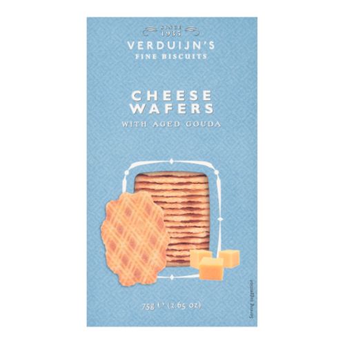 VERDUIJN'S CHEESE WAFERS 75G