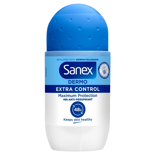 SANEX DERMO EXTRA CONTROL ROLL ON ANTIPERSPIRANT 50ML
