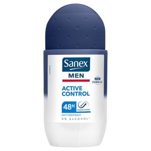 SANEX MEN ACTIVE CONTROL ANTIPERSPIRANT ROLL ON DEODORANT 50ML