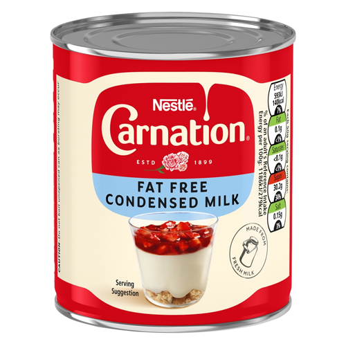 CARNATION SWEETENED CONDENSED MILK LIGHT 24X 405G