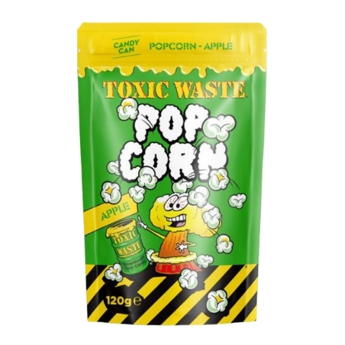 TOXIC WAST APPLE POPCORN 120G