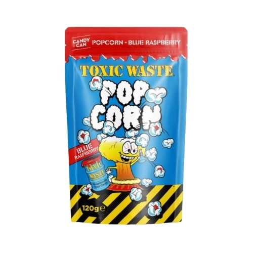 TOXIC WAST BLUE RASPBERRY POPCORN 120G
