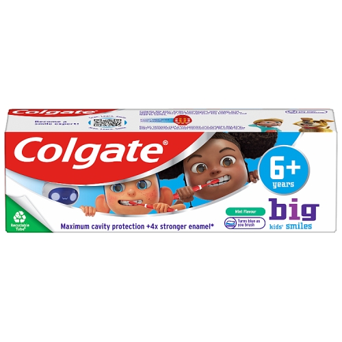 COLGATE KIDS SMILES 6+ YEARS MINT TOOTHPASTE 50ML
