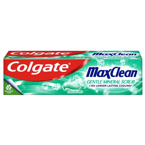 COLGATE MAX CLEAN GENTLE MINERAL SCRUB 75ML