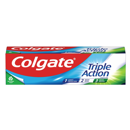 COLGATE TRIPLE ACTION TOOTHPASTE 75ML